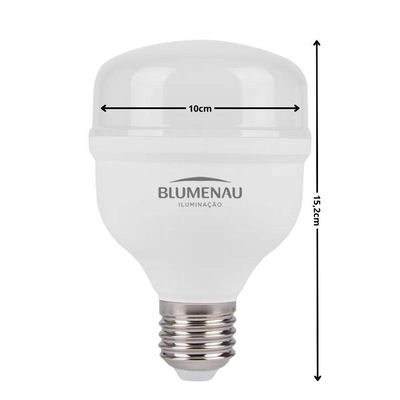 Lâmpada Led T100 Blumenau - 40w - 6500k Luz Branco Frio