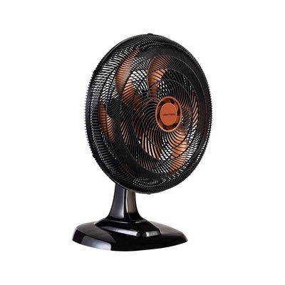 Ventilador Osc Mesa Turbo 50cm 6 Pás - 220v - Preto-bronze