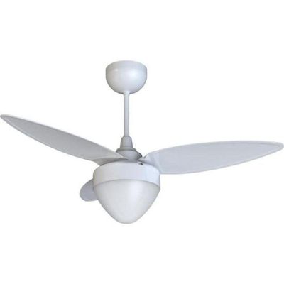 Ventilador De Teto Ventisol Aires 3 Pás Branco Bivolt.