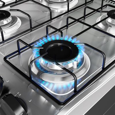 Fogão Mueller 4 Bocas Preto Com Acendimento Automático Total MFI4BF Bivolt