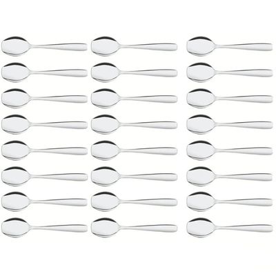 Conjunto Colheres para Sorvete Inox Tramontina Servir Doces Sobremesa 24 Peças