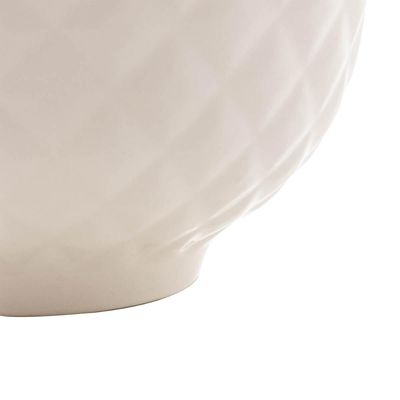50 Tigelas de Porcelana Branca 280ml Diamond Cumbucas Pequenas Sobremesas Frutas Restaurantes Lyor