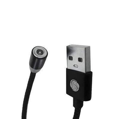 Cabo Magnético Usb Smartzla Sat-c005 Entradas Usb-c/v8/lightning 2.4a Carregamento Rápido