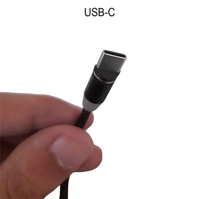 Cabo Magnético Usb Smartzla Sat-c005 Entradas Usb-c/v8/lightning 2.4a Carregamento Rápido