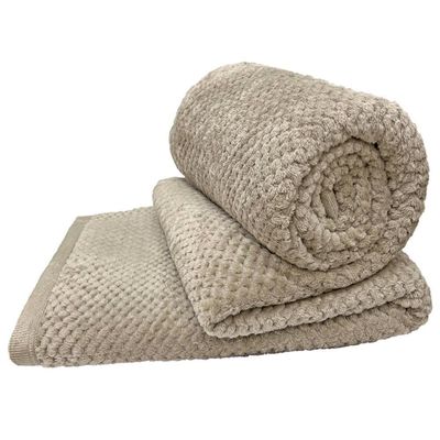 Cobertor Queen Popcorn Manta Flannel Extra Macia - Fendi