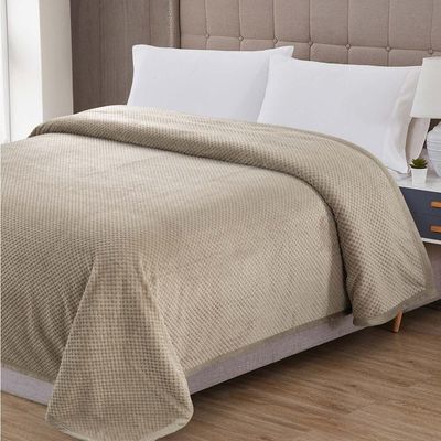 Cobertor Queen Popcorn Manta Flannel Extra Macia - Fendi