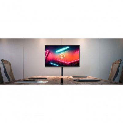 Suporte Móvel Para Monitor E Tv Até 35 Com Regulagem De Inclinação Octoo Smart Up - Branco