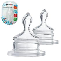 2 BICOS DE SILICONE ORTOFLEX TAMANHO 2 FLUXO MÉDIO MULTIKIDS