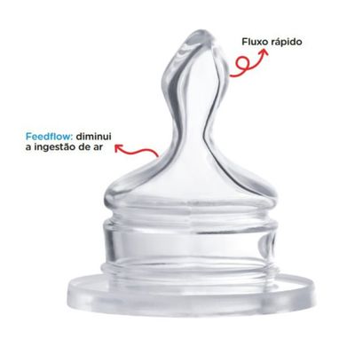 2 BICOS DE SILICONE ORTOFLEX TAMANHO 2 FLUXO MÉDIO MULTIKIDS