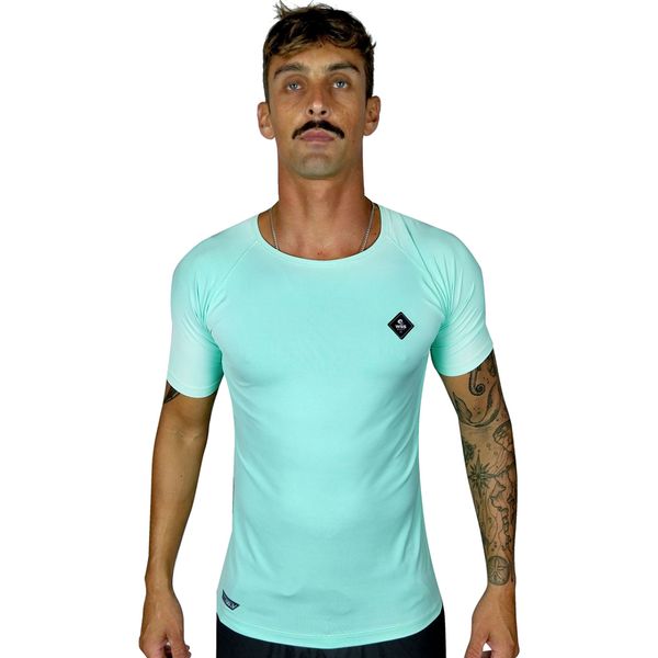 Camiseta Proteção UV FPU50+ Masculina Diamond WSS M / Verde