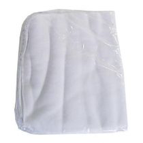 Flanela Branca Com 12 Peças 26X46Cm