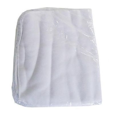 Flanela Branca Com 12 Peças 26X46Cm