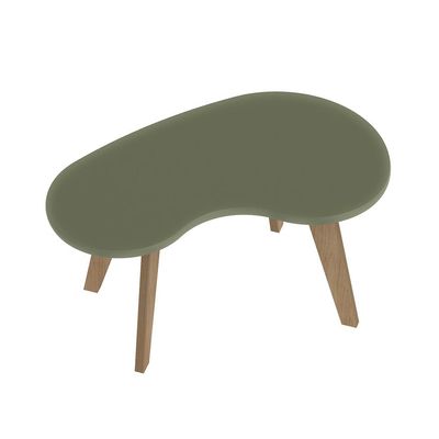 Mesa de Centro Ôganica Lina Menta e Marrom