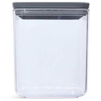 Kit 12 Potes Herméticos de Plástico 1L Potinhos com Tampa Porta Mantimentos Chumbo Plasvale