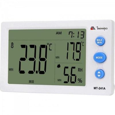 Relogio Termo Higrometro Mt241a Minipa