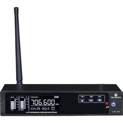 Microfone Sem Fio Harmonics Hsf-300 Simples