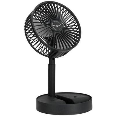 Ventilador Portátil Recarregável Bright Vn003 Preto