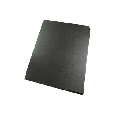 Capa para encadernação Ofício Preta PP Couro 0,30mm 100un