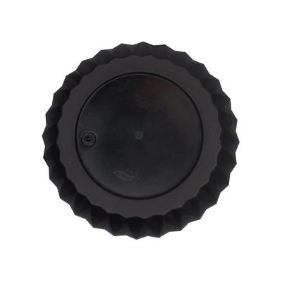 Vaso Cachepot Wave 31cm Preto
