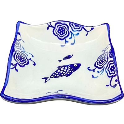 Kit 16 Tigelas Bowl Pequena 100ml Grande 250ml Oceano Peixe