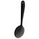 Kit 12 Espumadeiras para Cozinha Escumadeiras Nylon Fritura Utensílios Culinários Pretos