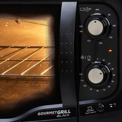 Forno Elétrico Gourmet Grill Bancada Preto 44L Fischer 220V