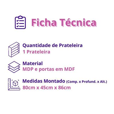 Balcão De Cozinha Nala 2 Portas Pés Reguláveis Mobilihouse Carvalho/off White