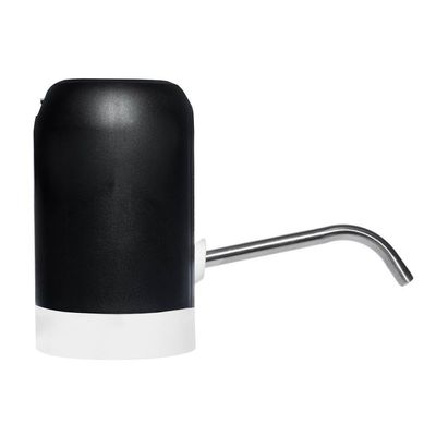 Bomba Elétrica Para Galão De água Em Plástico E Aço Inox Branco E Preto 15,5cm X 7cm X 11,5cm - Lyor
