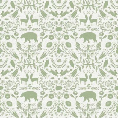 Papel de Parede MiniMe Infantil Verde 17142
