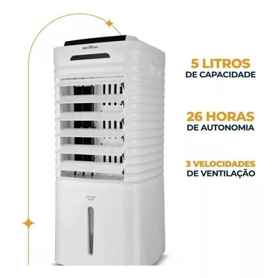 Climatizador de ar  Britânia 4 em 1 Autonomia de 26h BCL05A
