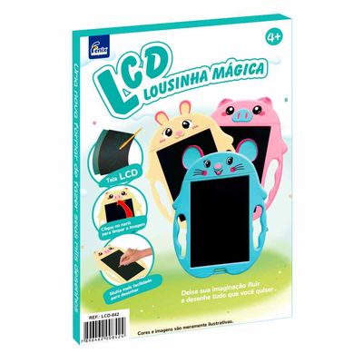 Brinquedo Lousinha Mágica de LCD Animalzinho - Ratinho - Fenix
