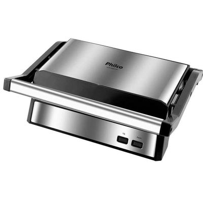 Grill E Sanduicheira Philco Maxx Clean Preto/Inox 220V