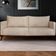 Sofa Aya 3 Lugares Para Sala De Estar 220cm Boucle 3301 Ezz 3301