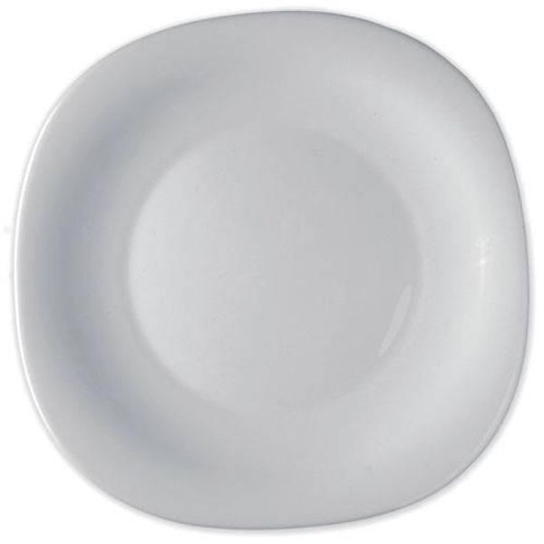 Prato Sobremesa de Vidro Parma Bormioli Branco 20cm