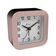 Relógio Despertador D Mesa Quartz Silencioso Com Luz Rosé - Rosé