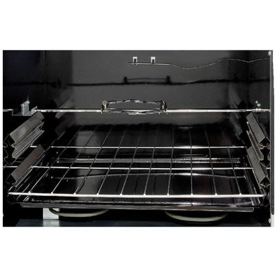 Forno Elétrico Bancada Com Espeto Giratório Preto 220V 220V