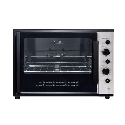 Forno Elétrico Bancada Com Espeto Giratório Preto 220V 220V