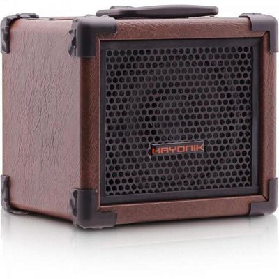 Caixa Multiuso 20w Bluetooth/usb/sd/fm Iron 80 Marrom