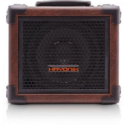 Caixa Multiuso 20w Bluetooth/usb/sd/fm Iron 80 Marrom