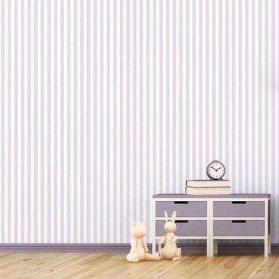 Papel De Parede Listrado - G78402 Roxo Claro Tiny Tots 2 - G78402