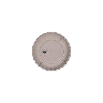 Vaso Cachepot Wave 15cm Branco Antigo
