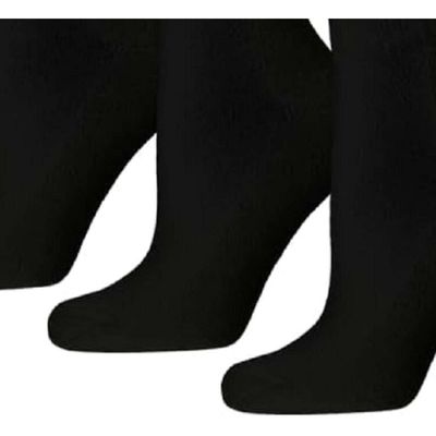 Meia Penalty Esp Cano Alto 3 Pares 33/38 / PRETO