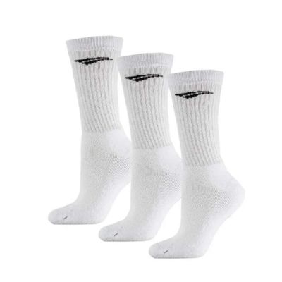 Meia Penalty Esp Cano Alto 3 Pares 33/38 / PRETO