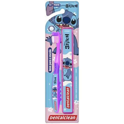 ESCOVA DE DENTE INFANTIL STITCH ESCOLAR - 3A+ - DENTALCLEAN