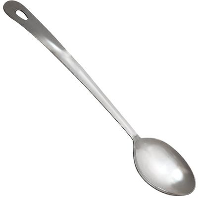 25 Colheres Arroz Inox Grandes Lisas 35cm Buffet Restaurantes Brinox Suprema