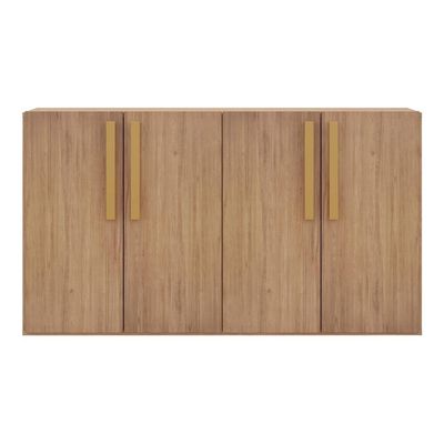 Aparador Buffet 4 Portas Viena Rustic/natural
