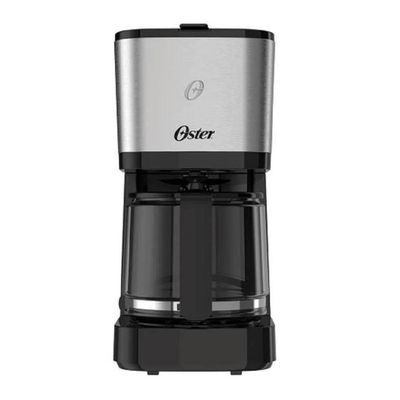 Cafeteira Oster Inox Com Jarra De Vidro 1,2 Litros 110V