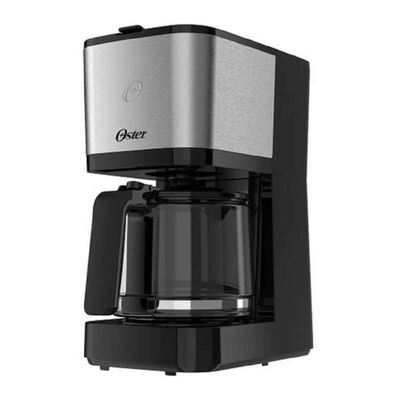 Cafeteira Oster Inox Com Jarra De Vidro 1,2 Litros 110V
