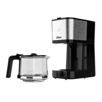 Cafeteira Oster Inox Com Jarra De Vidro 1,2 Litros 110V