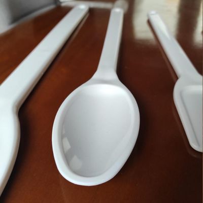 3 Colheres Grande para Restaurante Cozinha Industrial 59cm Plásticas Brancas Cinquetti